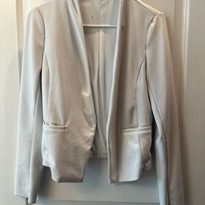 White blazer - I believe it’s Dynamite but I am not 100% sure